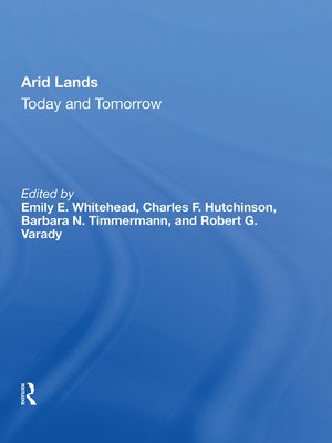 cover image of Arid Lands